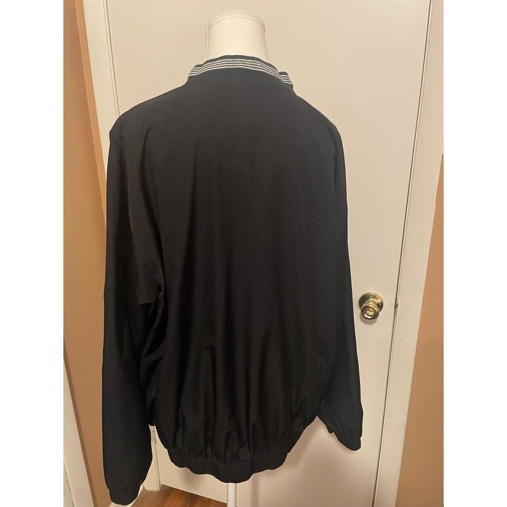Lands End UPS Logo Mens Pullover Work Jacket Size Large Lined Windbreaker - Picture 2 of 11
